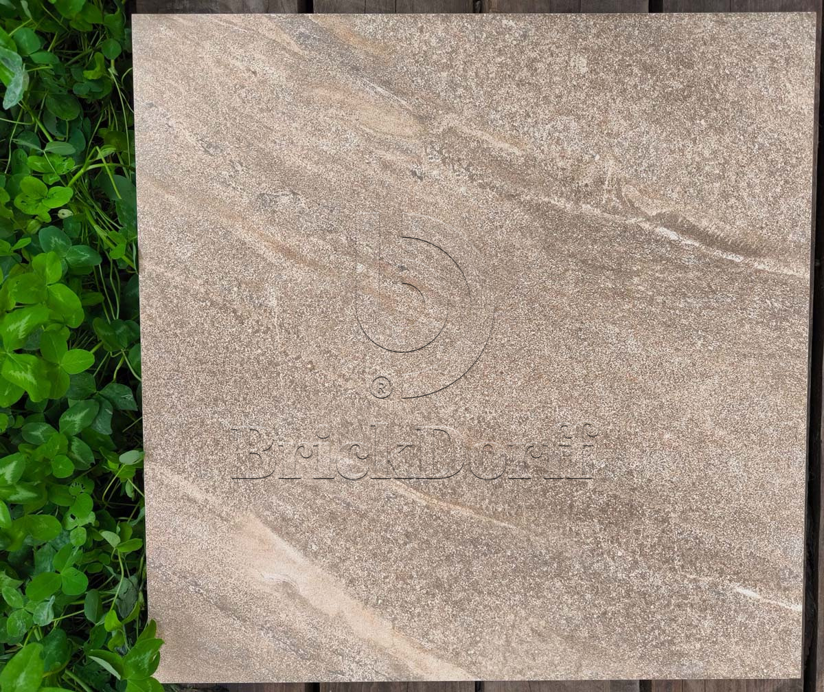 Andora Brown 600x600x20 мм, тротуарная плитка уличная, противоскользящая, керамогранит OutdoorDesign