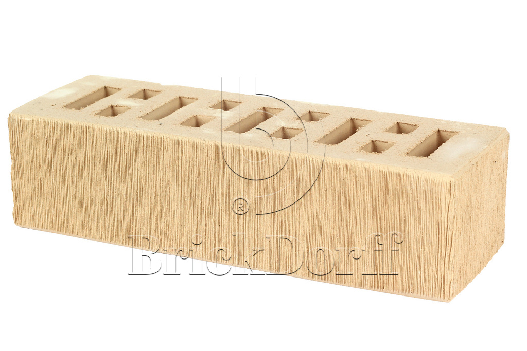 Кирпич клинкерный облицовочный терракотовый, Lode ASA AUSTRA штриховая, 250*85*65 мм