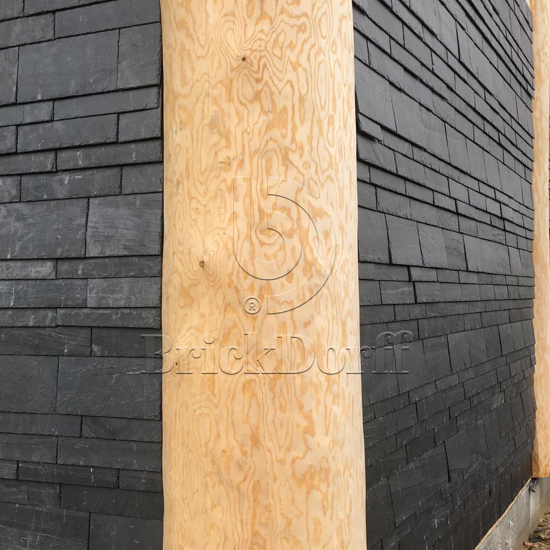 Камень отделка фасада и интерьера. Натуральный - природный камень СЛАНЕЦ плитка  400*250*5/7 мм