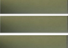 №25 Глазурованная Фасадная плитка Клинкерная облицовочная под кирпич 283х84х13,5 мм цвет зеленый RAL