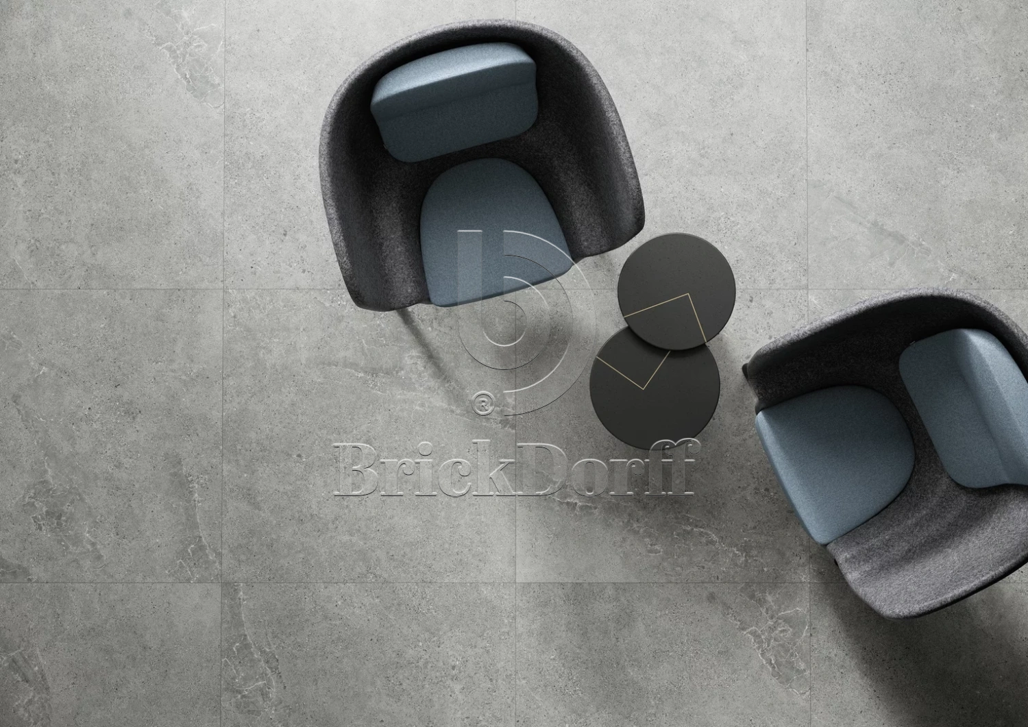 Authority Grey Gres 20 мм тротуарная плитка уличная, противоскользящая, керамогранитная 595*595*20 мм Paradyz