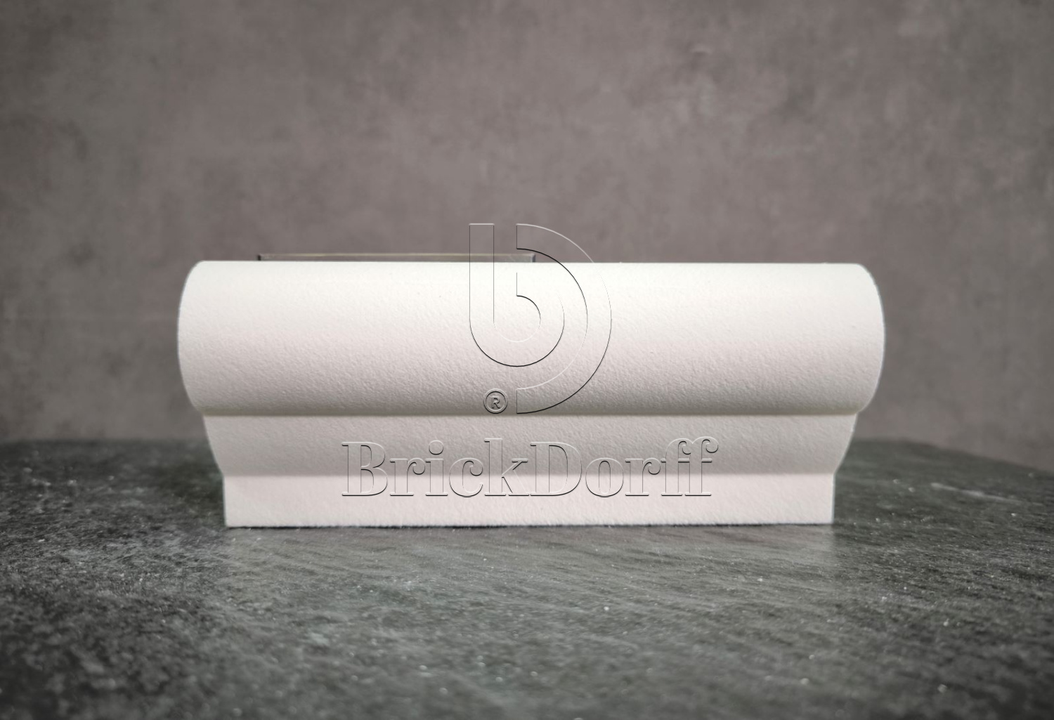 Молдинг для фасада - лепнина, декор из пенополистирола МВ-85/1 (МС-104) 85*50*2000 мм