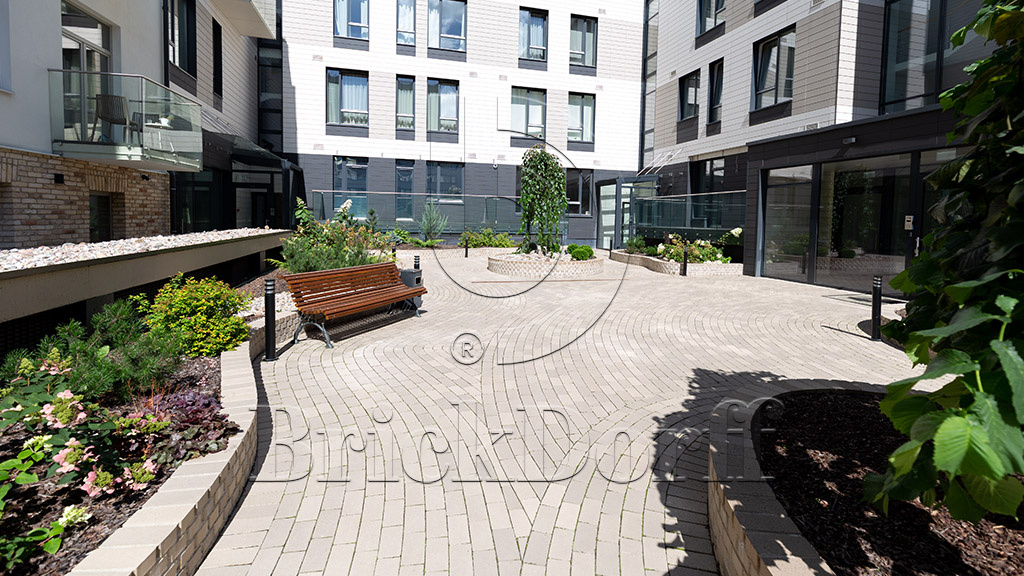 Тротуарная плитка / брусчатка Клинкерная ABC Colima (Колима) 200*100*52 мм