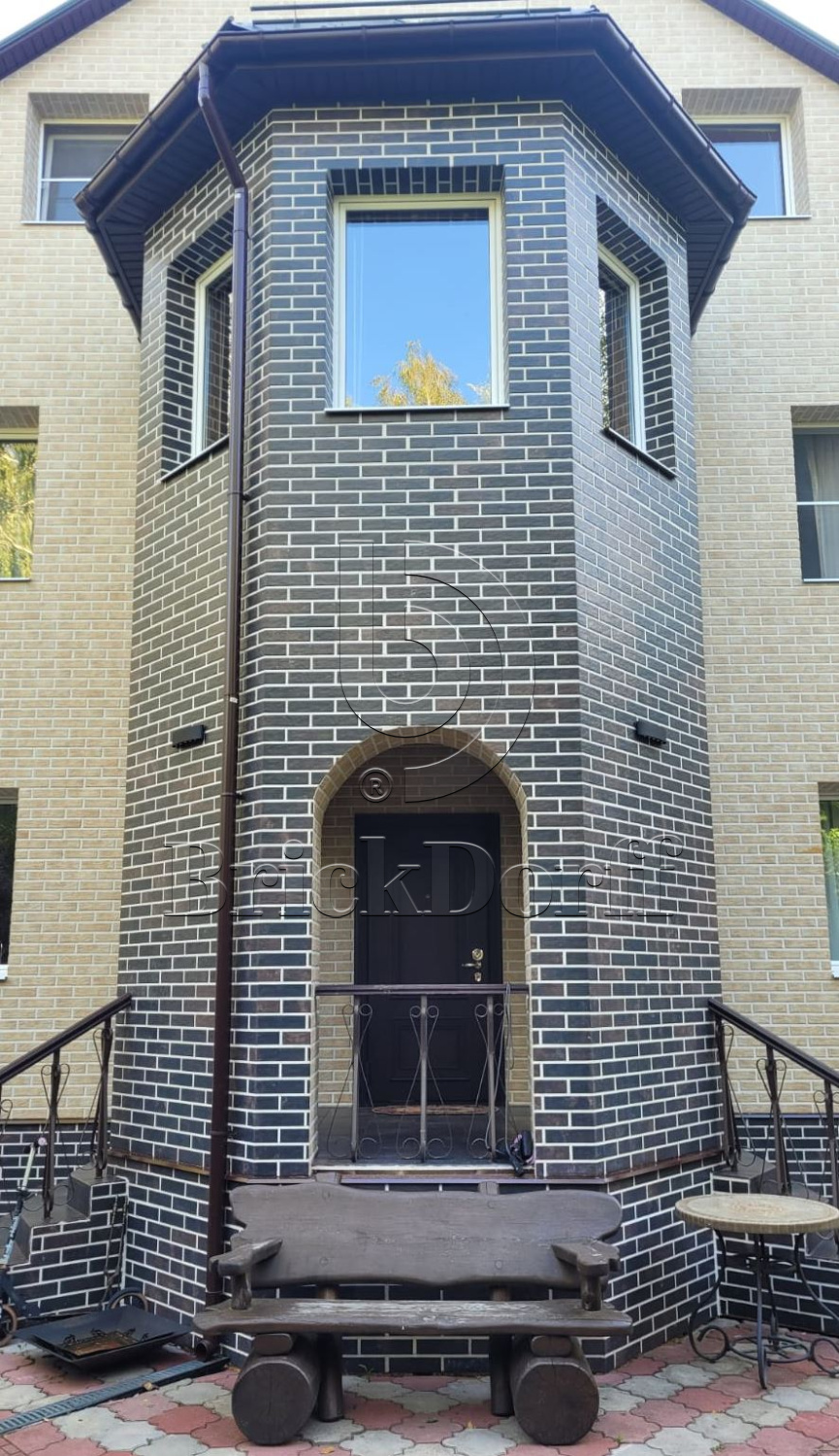 Loft Brick Salt фасадная термопанель из пенополистирола ППС 50 мм с клинкерной плиткой