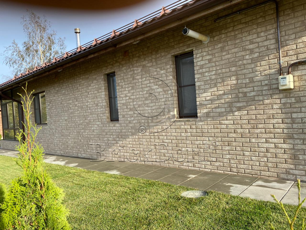 Hard Stone 245х65х8,5 мм клинкерная плитка под кирпич для фасада и цоколя