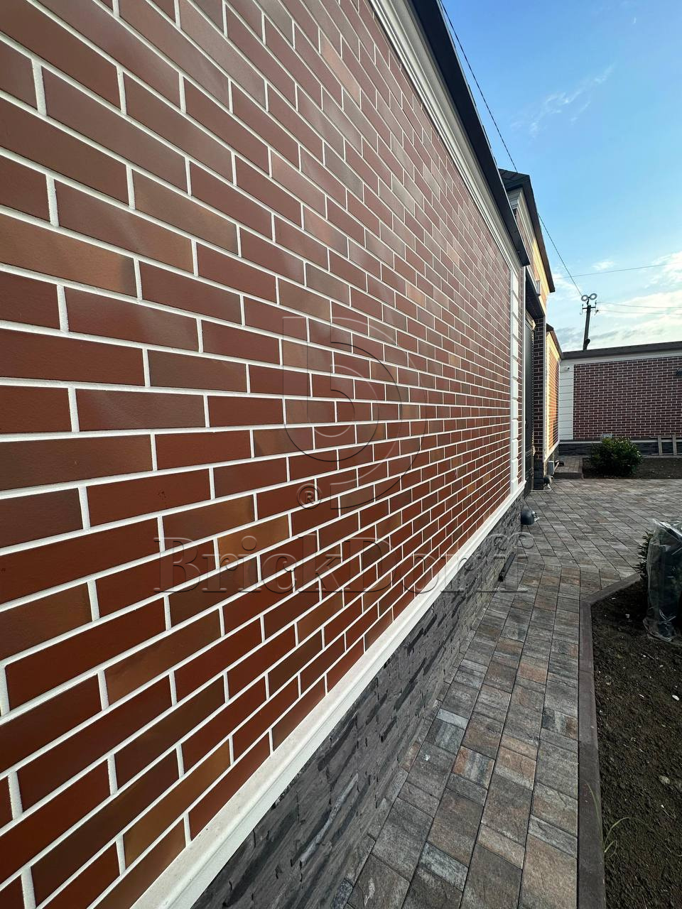 Borkum glatt, 240*71*10 мм Клинкерная фасадная плитка облицовочная под кирпич ABCklinker