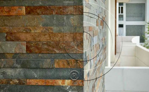 Сланец Цветной-1120 600*150*10-20 мм, натуральный камень для фасада и интерьера BD