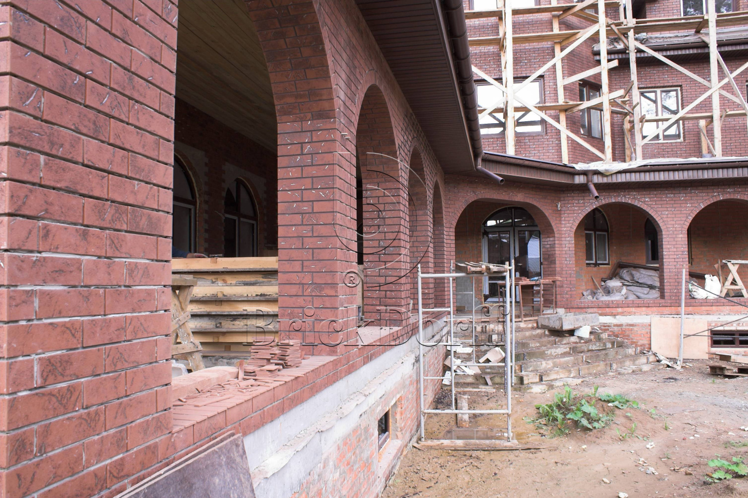 Фасадная Термопанель из пенополистирола ППС 60 мм с клинкерной плиткой Austria Kitzbuhel 240*71*8 мм