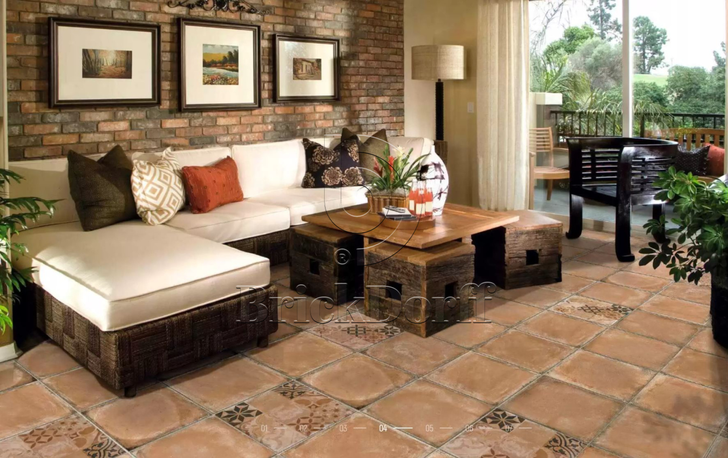 Alhamar SALMON Exagres 330*330*12 мм, клинкерная угловая ступень флорентинер с капиносом, противоскользящая