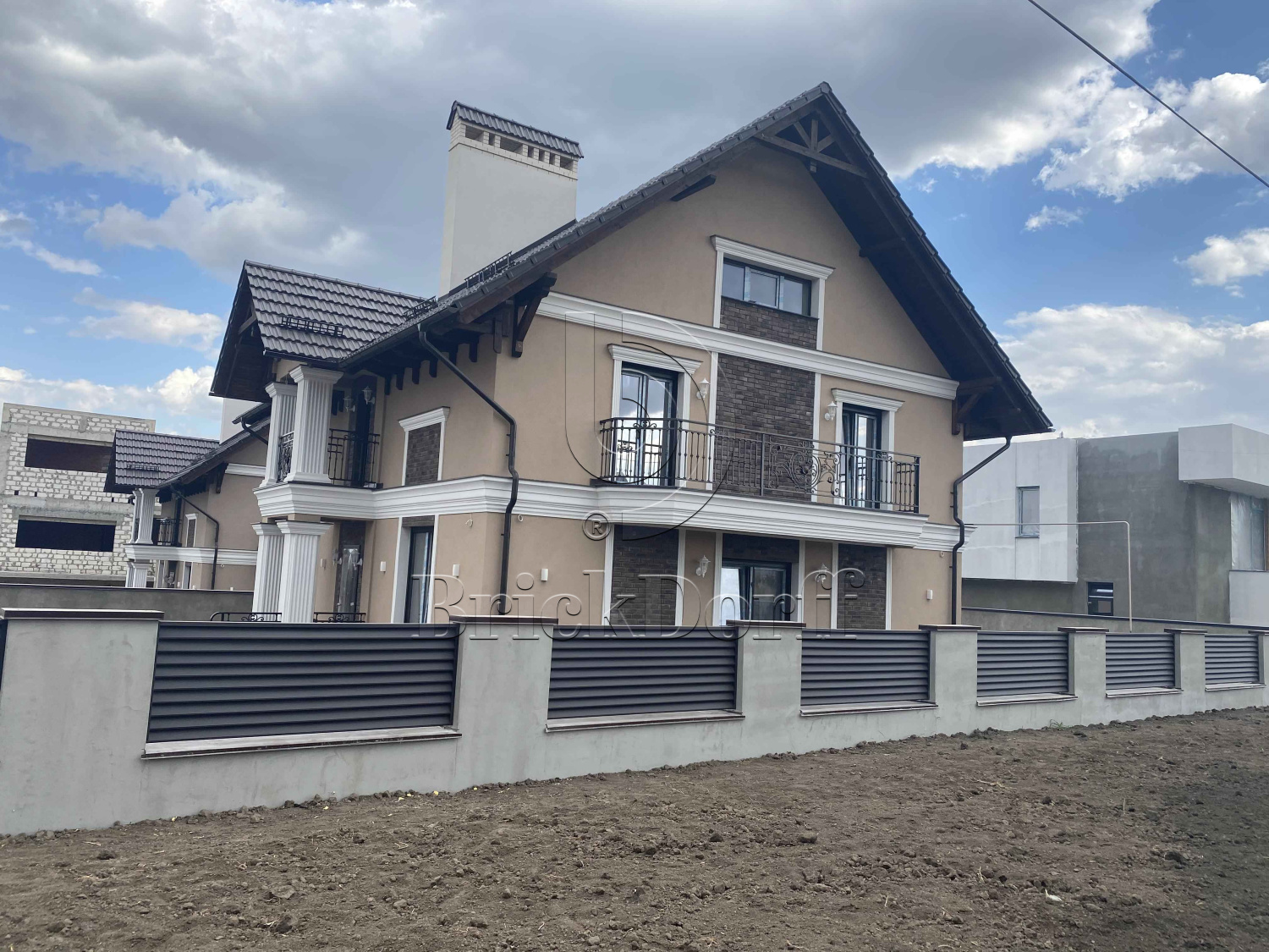 4 Византийский кирпич 225х65х15 мм, декоративный камень для фасада и интерьера Petra