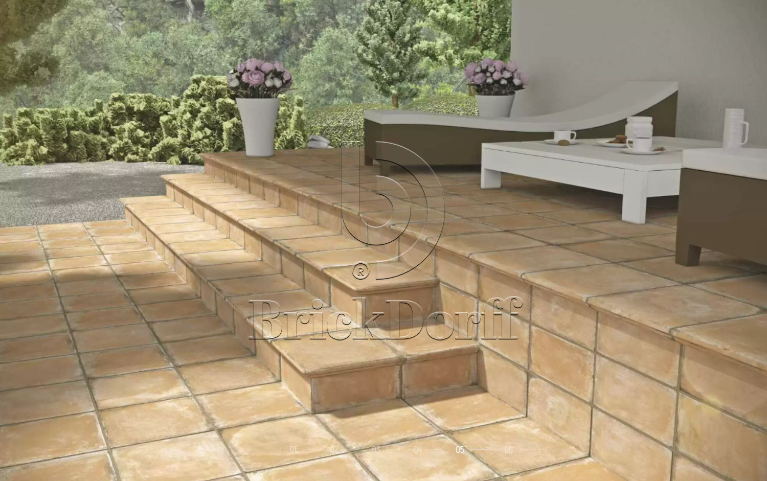 Alhamar PAJA Exagres 330*330*10 мм, напольная клинкерная плитка противоскользящая