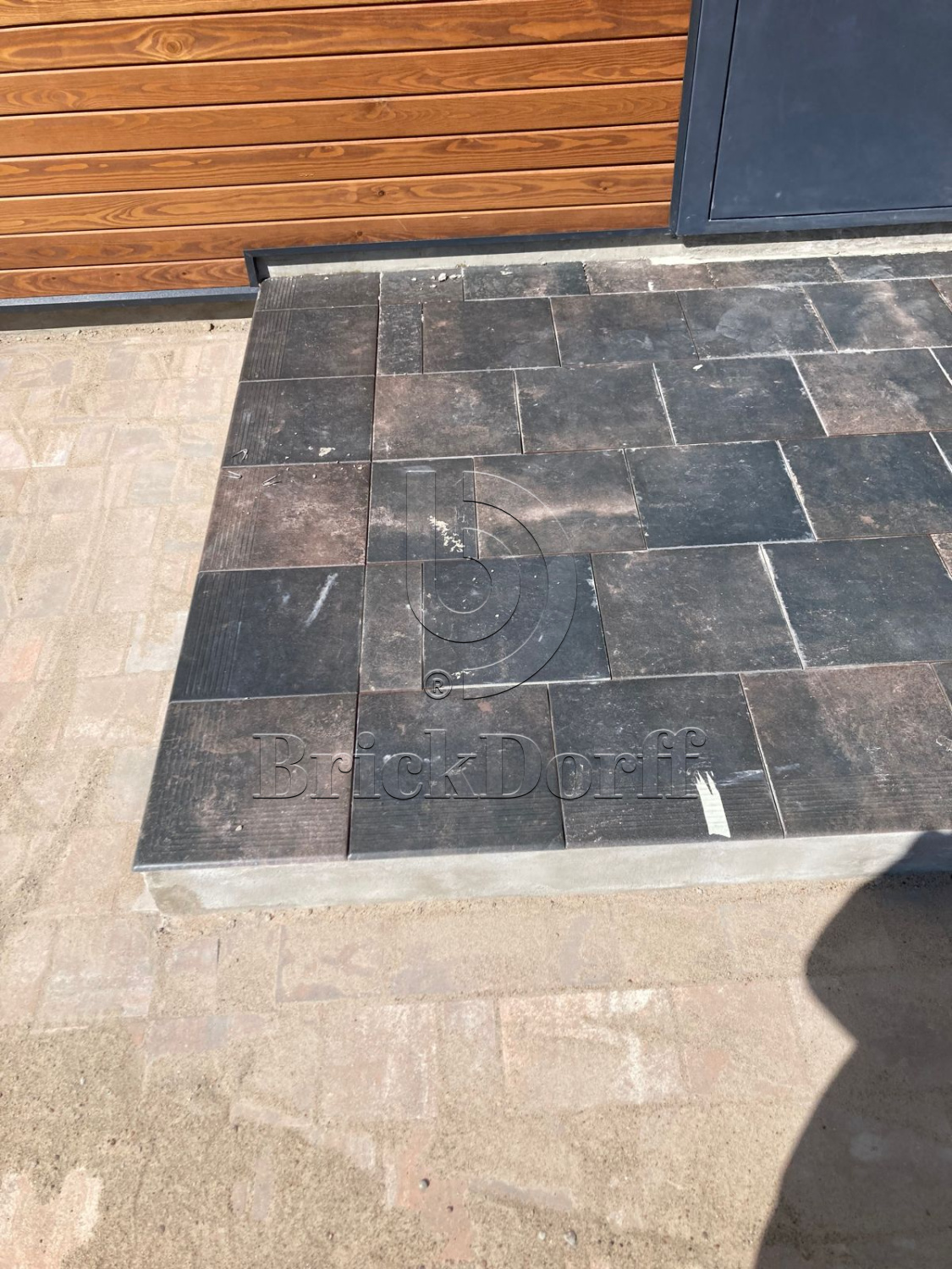 Клинкерная плитка Scandiano Brown 300x300x11 – для улицы, террасы, крыльца, лестницы, морозостойкая