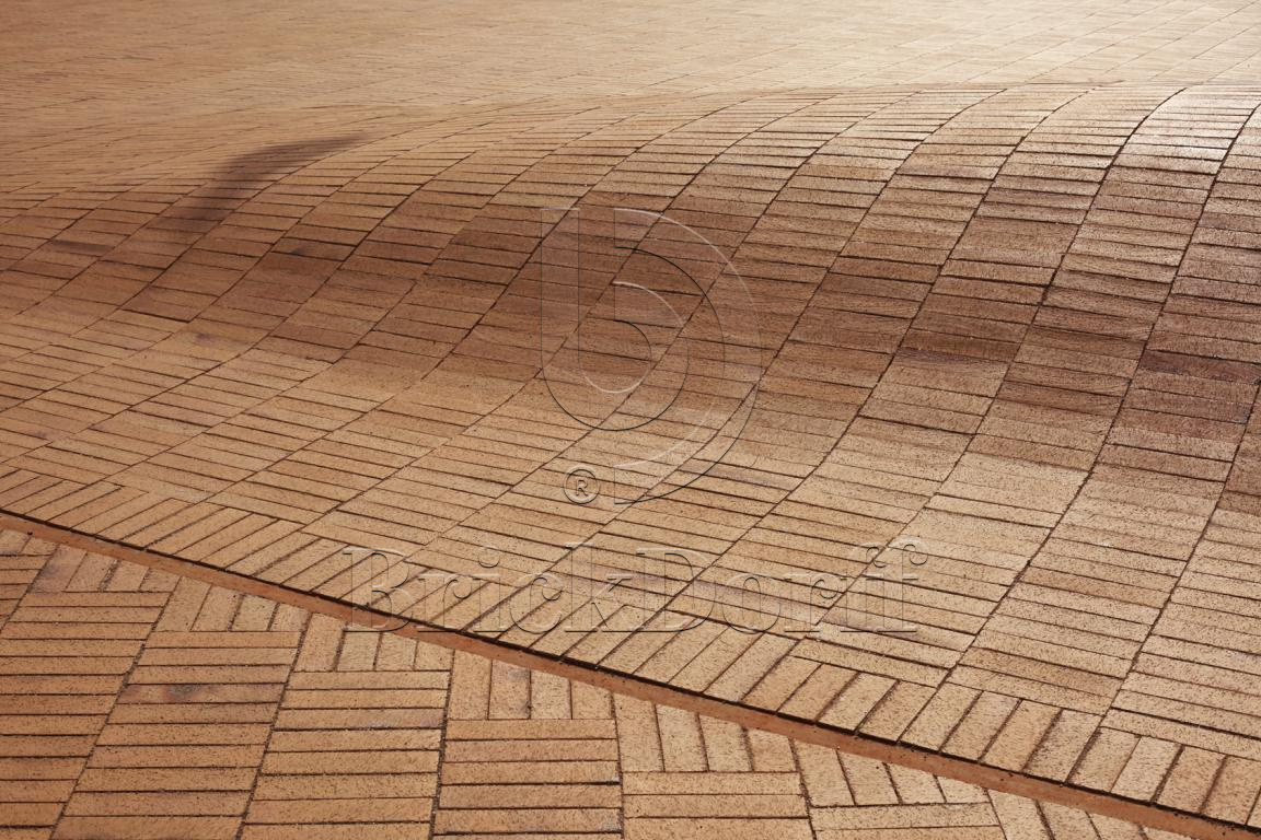 Тротуарная плитка / брусчатка Клинкерная ABC Antik gelb kohlebrand (Антик гелб кохлебранд), 200*100*52 мм