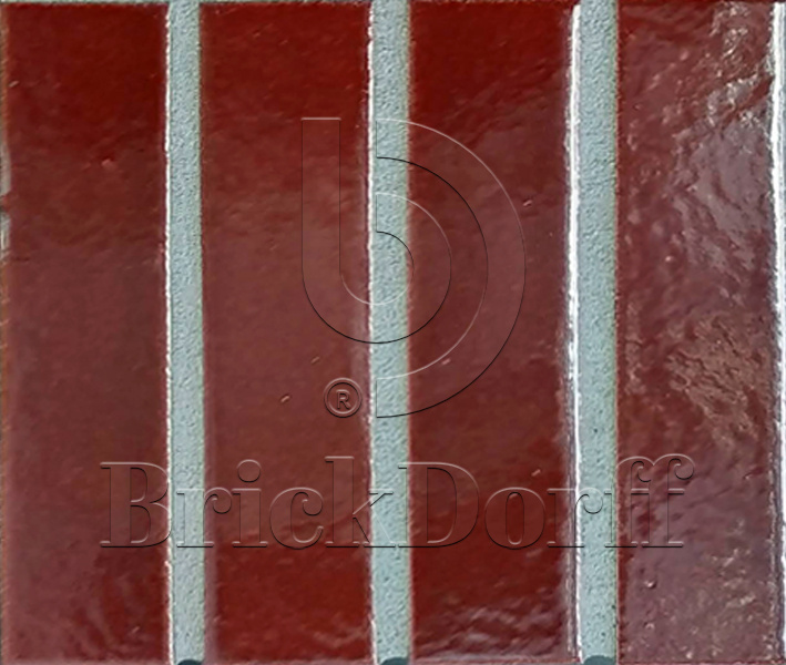 PRO-18-mix1 Глазурованная клинкерная фасадная плитка под кирпич ral 3001 240x71x10 мм