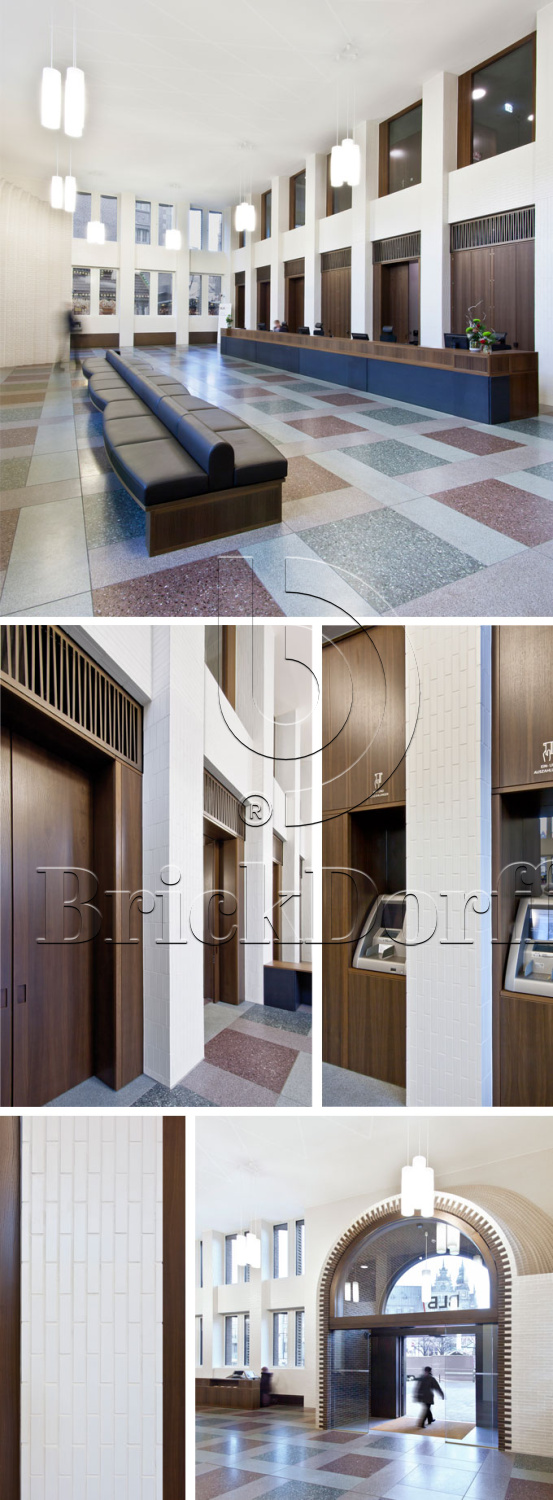 Weiss 300 белая, 240*71*10 мм, Глазурованная клинкерная фасадная плитка под кирпич ABC