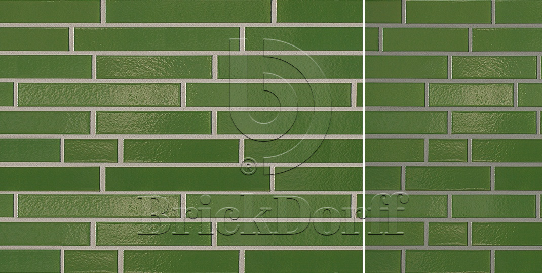 Фасадная Термопанель из Пенополиуретана ППУ 40 мм с Клинкерной Глазурованной плиткой Gruen 360, 240*71*10 мм