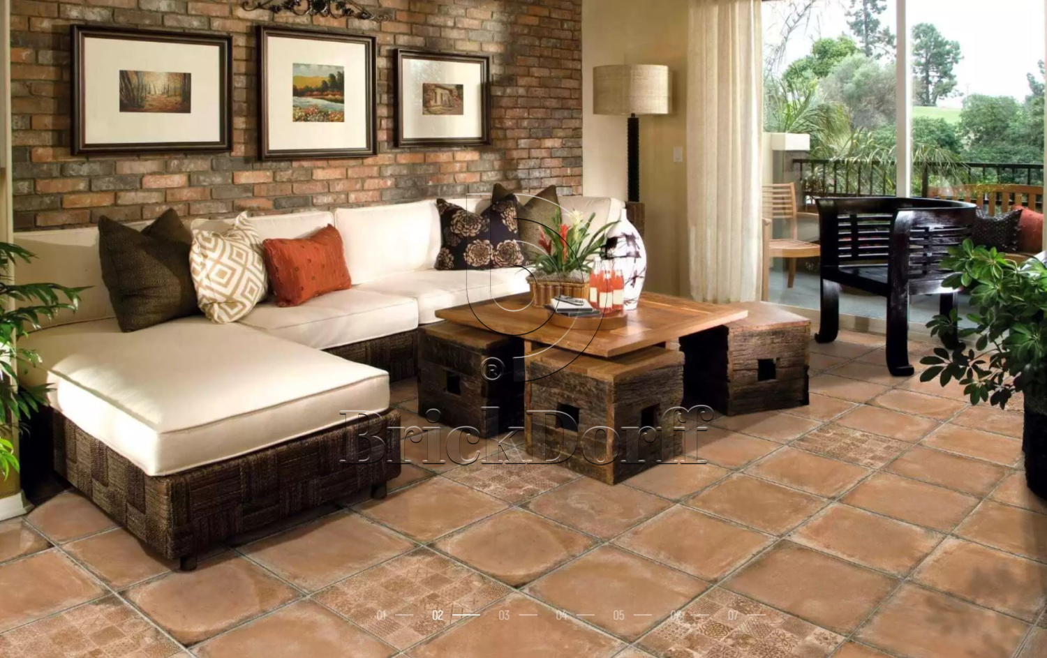 Alhamar SALMON Exagres 330*330*12 мм, клинкерная угловая ступень флорентинер с капиносом, противоскользящая