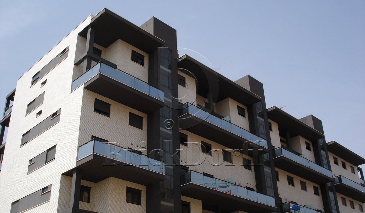 Weiss 300 белая, 240*71*10 мм, Глазурованная клинкерная фасадная плитка под кирпич ABC