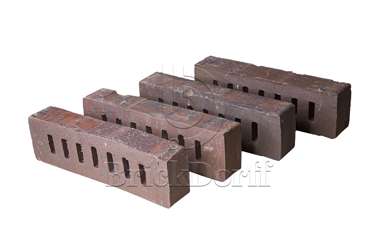 №10A Клинкерный кирпич облицовочный Laterem Antique 290х85х50 мм, красный архитектурный