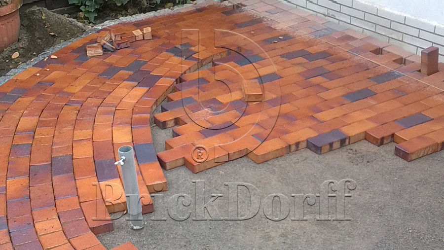 Тротуарная плитка / брусчатка Клинкерная ABC Herbstlaub-geflammt (Хербстлауб-гефламмт), 200*100*45 мм