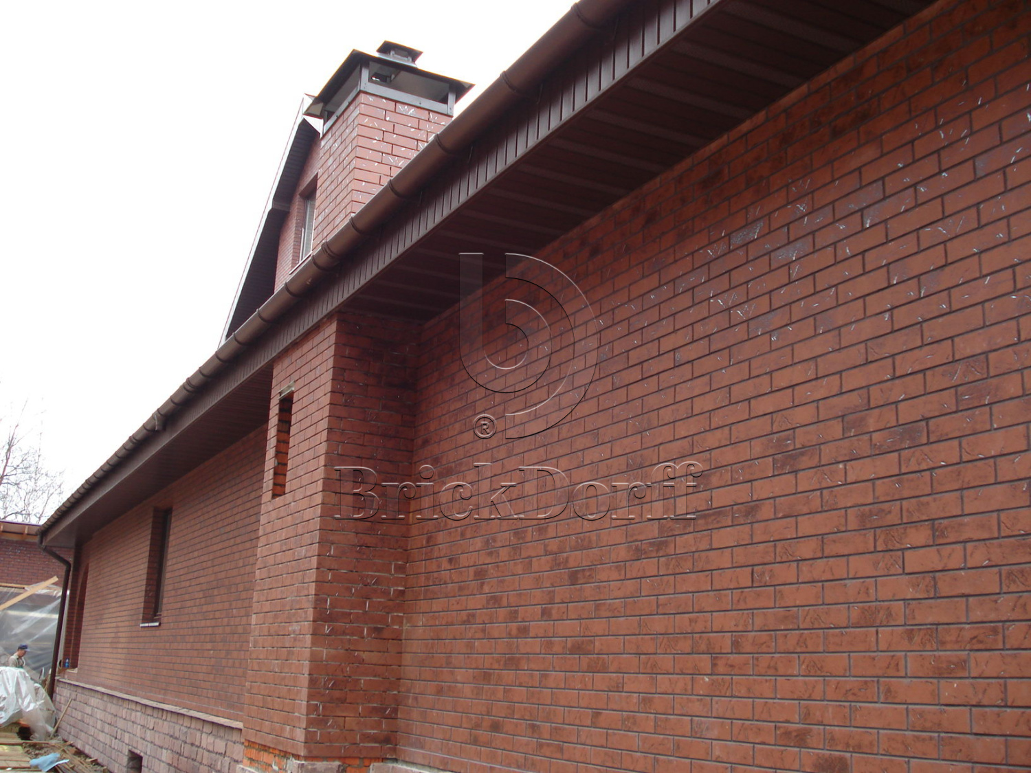 Фасадная Термопанель из пенополистирола ППС 60 мм с клинкерной плиткой Austria Kitzbuhel 240*71*8 мм