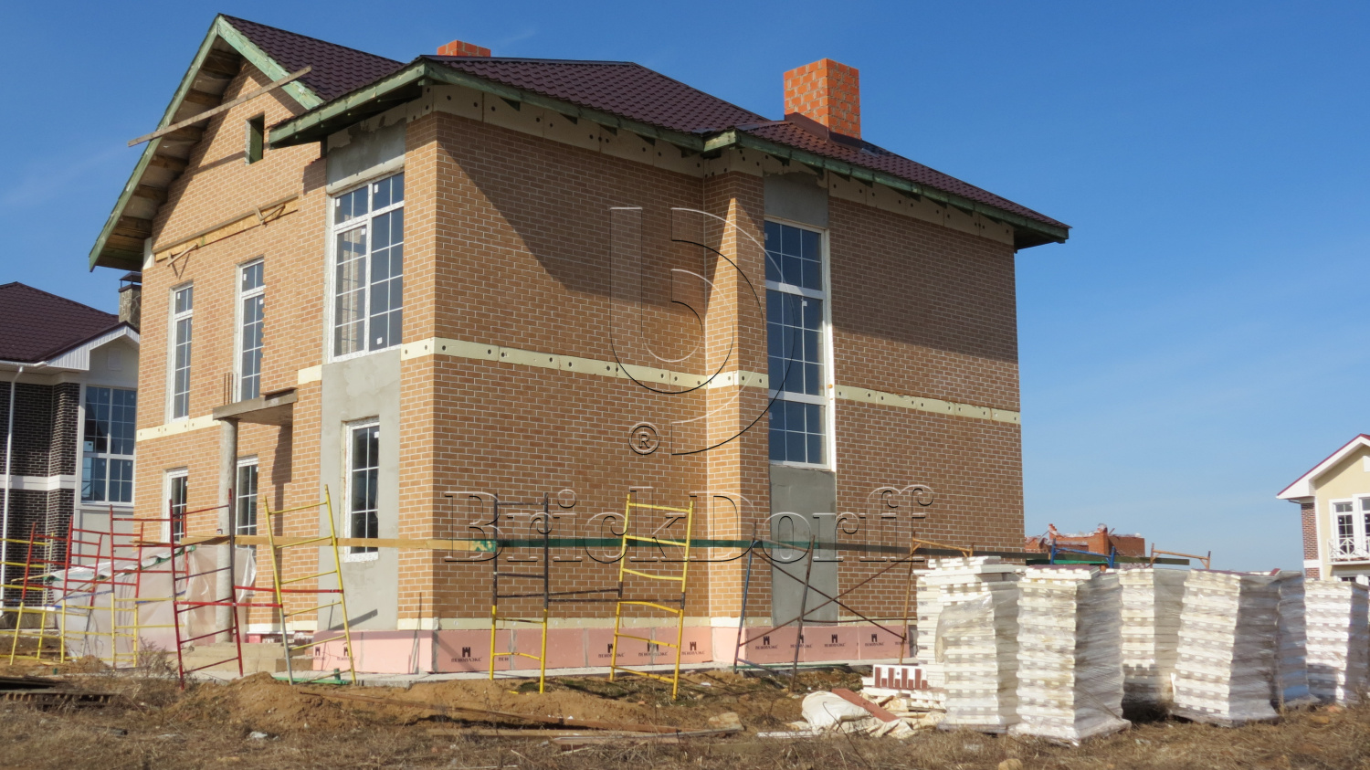 Antik Sandstein, 240*71*8 мм, Клинкерная фасадная плитка облицовочная под кирпич, ABCklinker