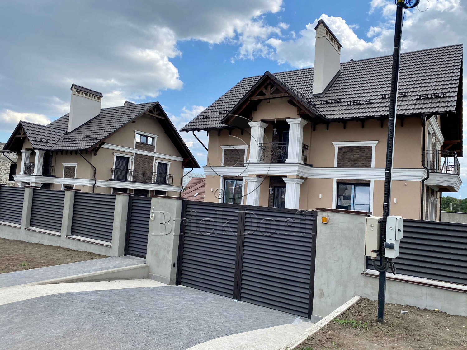 4 Византийский кирпич 225х65х15 мм, декоративный камень для фасада и интерьера Petra