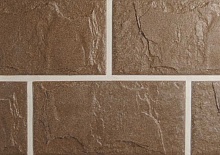 ADW FOROS - Форос светло-коричневая 300*150*8 мм,  Цокольная и фасадная плитка керамическая облицовочная под камень