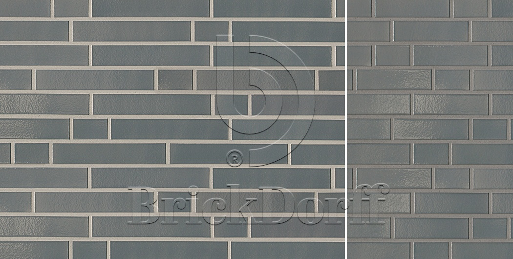 Dunkelgrau 380 серая, 240*71*10 мм, Глазурованная клинкерная фасадная плитка под кирпич ABC