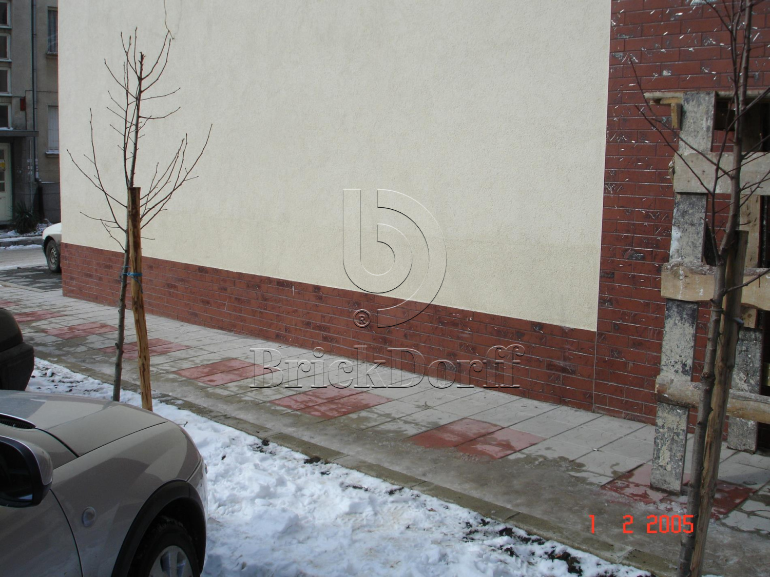 Фасадная Термопанель из пенополистирола ППС 60 мм с клинкерной плиткой Austria Kitzbuhel 240*71*8 мм