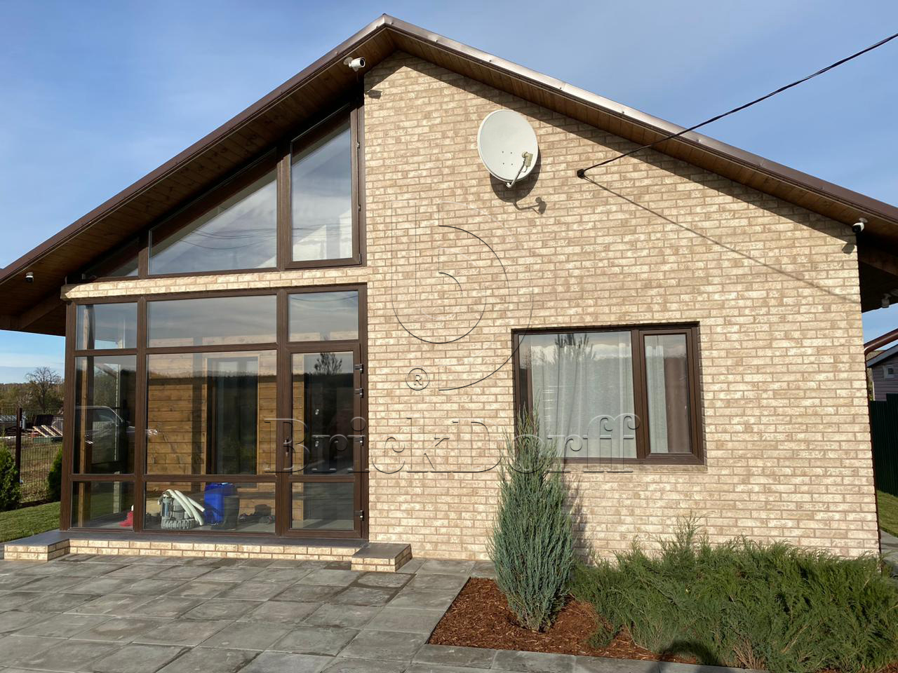 Hard Stone 245х65х8,5 мм клинкерная плитка под кирпич для фасада и цоколя