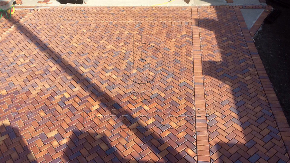 Тротуарная плитка / брусчатка Клинкерная ABC Herbstlaub-geflammt (Хербстлауб-гефламмт), 200*100*45 мм