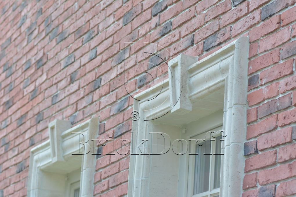 Фасадная облицовочная декоративная плитка травертин-касса 15