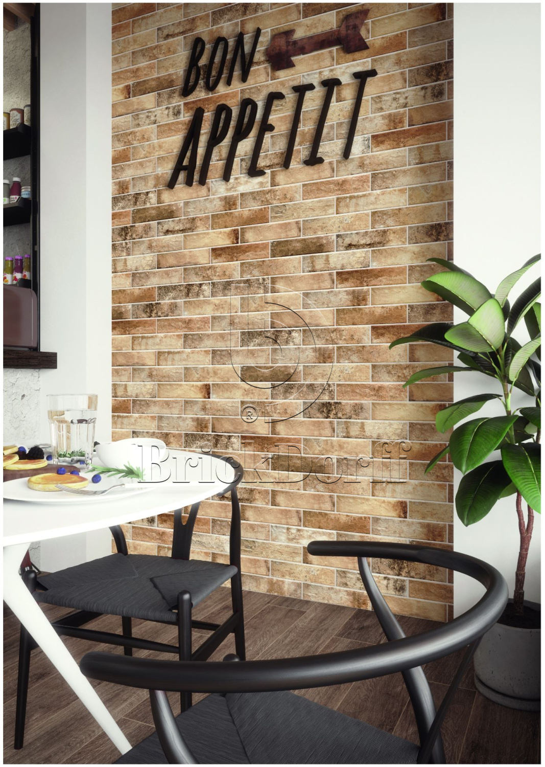 Фасадная и Интерьерная клинкерная плитка под кирпич Cerrad Piatto honey 300*74*9 мм