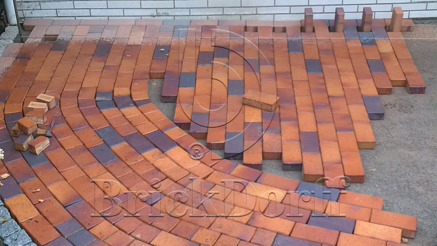 Тротуарная плитка / брусчатка Клинкерная ABC Herbstlaub-geflammt (Хербстлауб-гефламмт), 200*100*45 мм