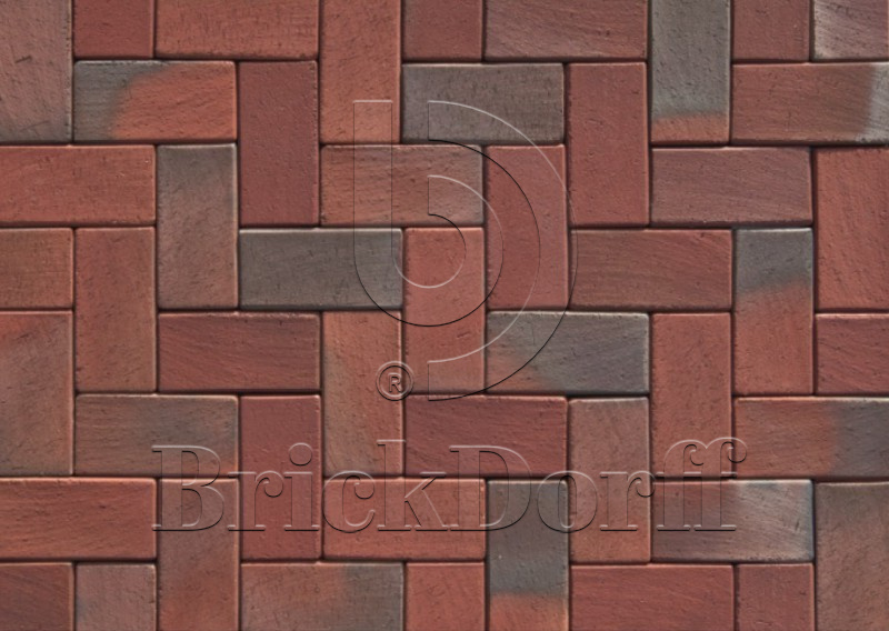 Тротуарная плитка / брусчатка Клинкерная ABC Dormagen (Дормаген) 200*100*52 мм
