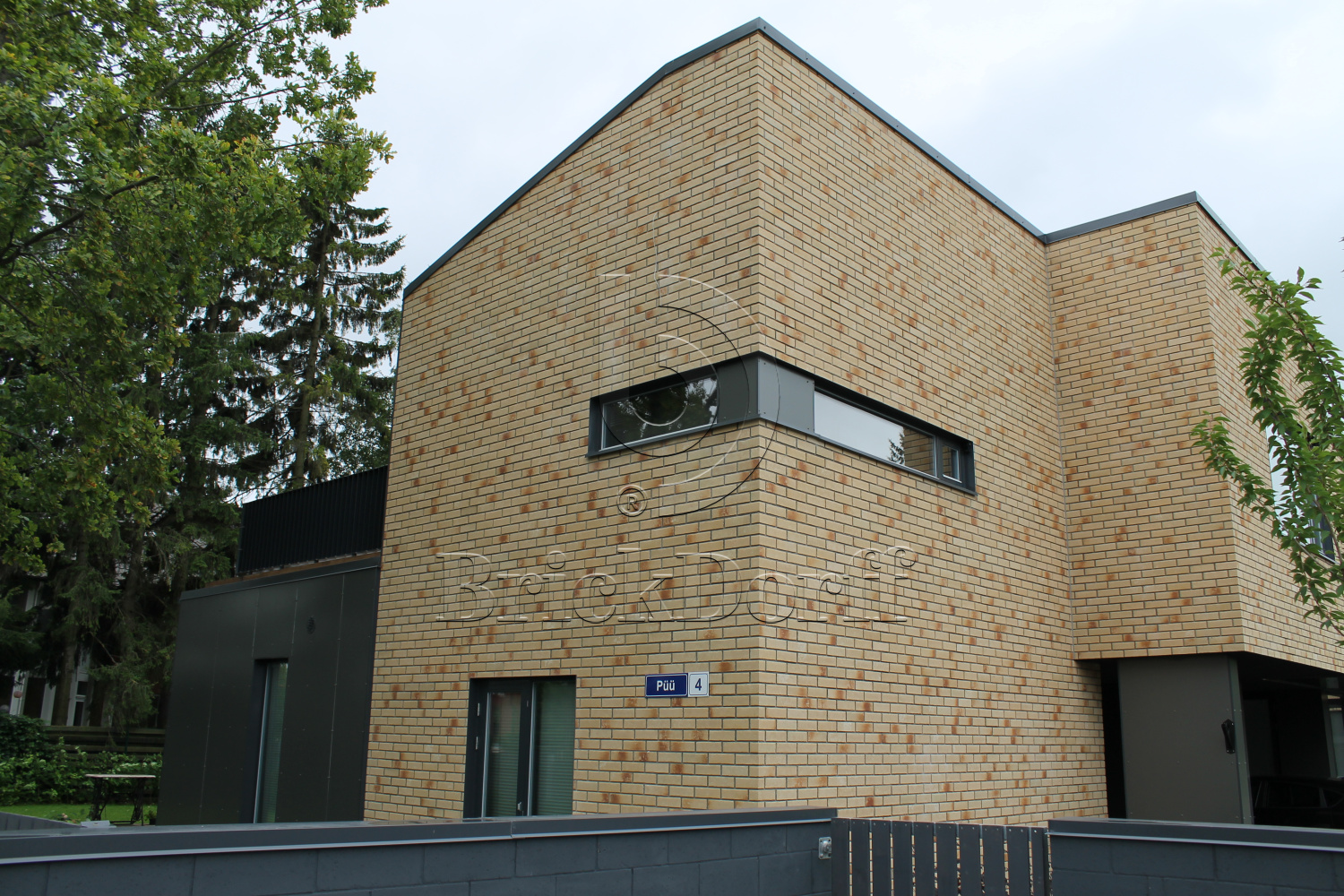 Клинкерная фасадная плитка облицовочная под кирпич Stroeher (Штроер) Zeitlos 352 kupferschmels рельефная NF14, 240*71*14 мм