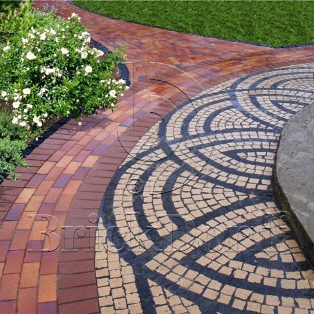 Тротуарная плитка / брусчатка Клинкерная ABC Herbstlaub-geflammt (Хербстлауб-гефламмт), 200*100*45 мм