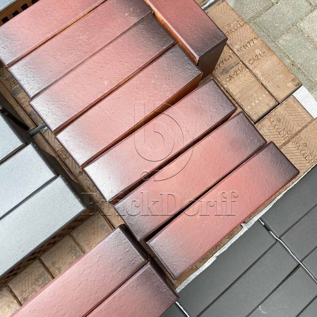 Кирпич клинкерный облицовочный красный терракотовый, Lode AQUARIUS гладкая, 250*120*65 мм