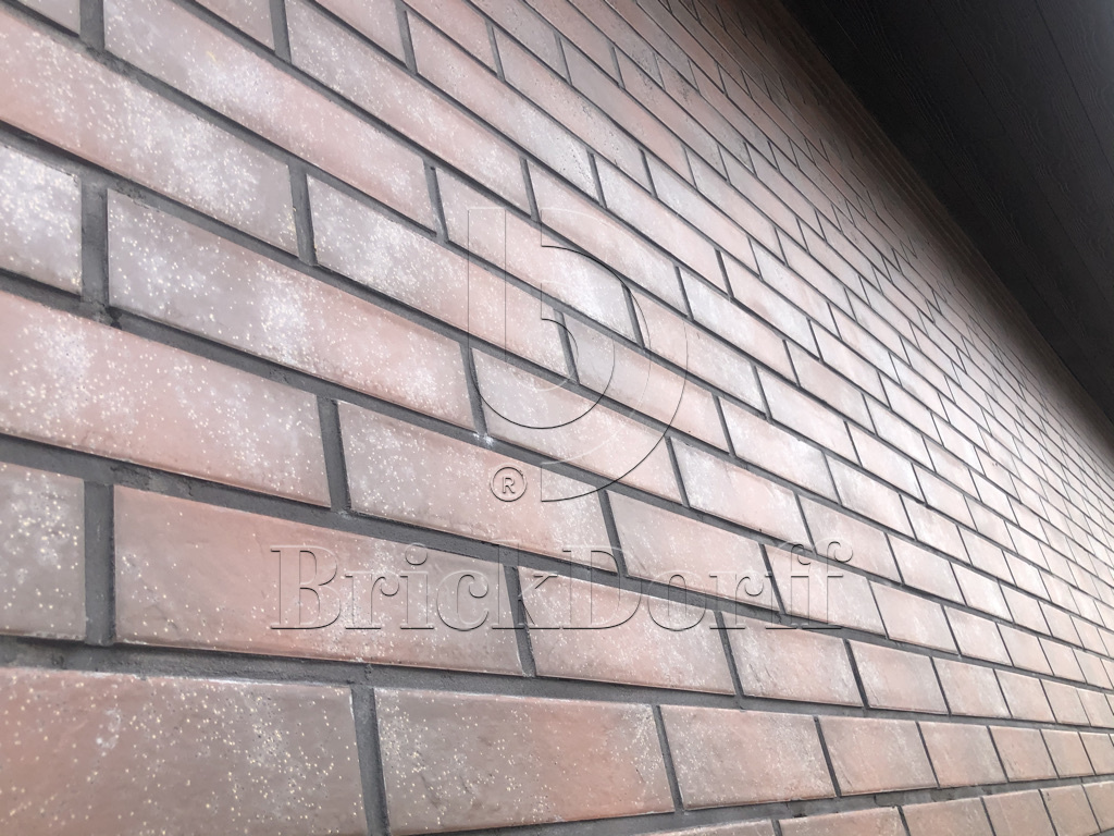 Semir Brown 245X66х7,4 мм Клинкерная фасадная плитка под кирпич облицовочная, коричневая