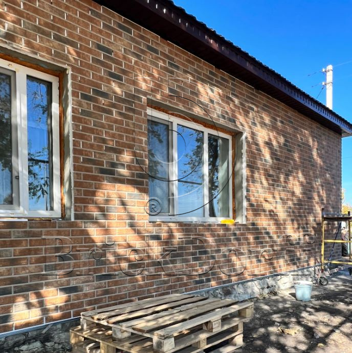 Loft Brick Chili фасадная термопанель из пенополистирола ППС 80 мм с клинкерной плиткой