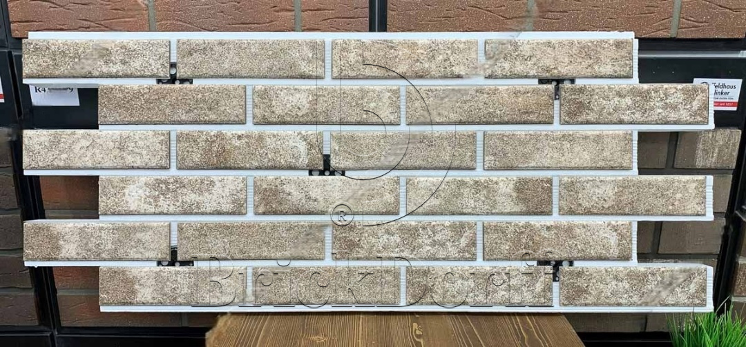 Hard Stone фасадная термопанель из пенополистирола ППС 80 мм с клинкерной плиткой