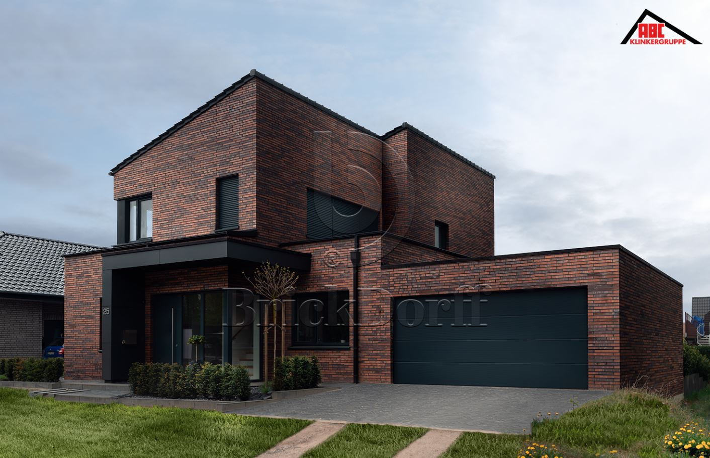 Кирпич облицовочный Клинкерный ABC 8554 Schleswig blau-bunt Kohlebrand Fußsortierung NF 240*115*71 мм