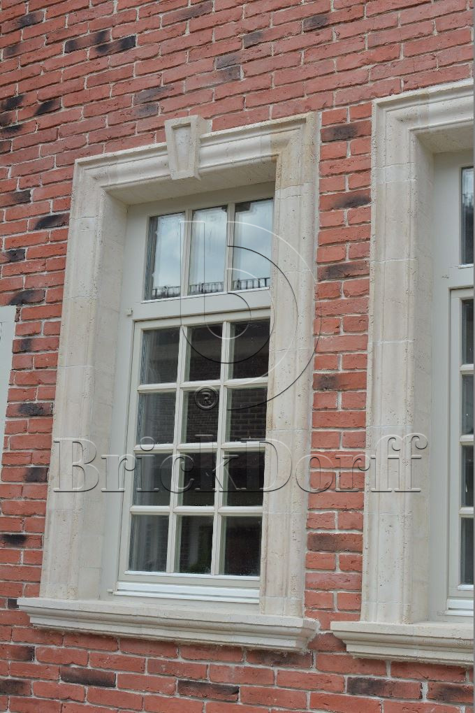 Фасадная облицовочная декоративная плитка травертин-касса 15