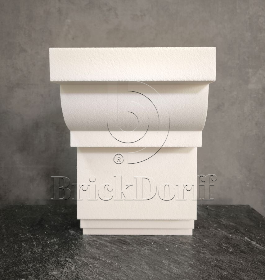 КАРНИЗ для Фасада и Интерьера - лепнина, декор из пенополистирола КВ-300/3 300*200*2000 мм