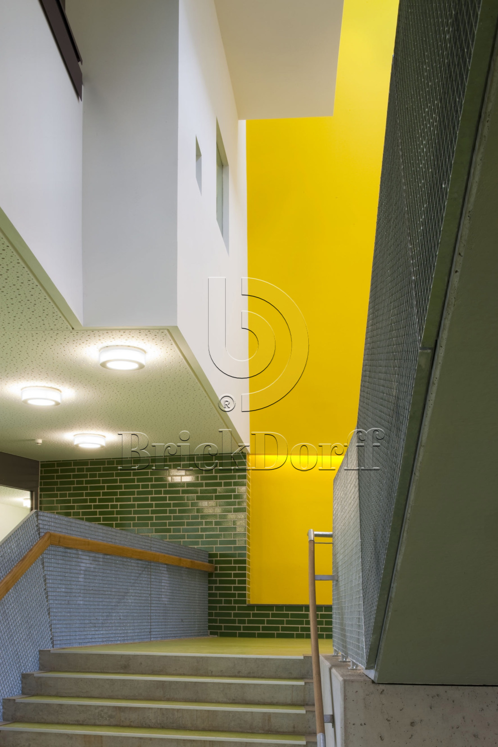 Глазурованная клинкерная фасадная плитка облицовочная под кирпич ABC Gruen 360 зеленая, 240*115*10 мм