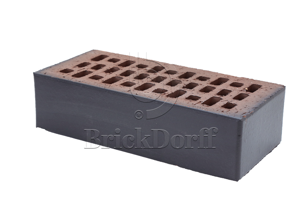 Lode CARBON гладкий, 250*120*65 мм, Печной Кирпич керамический пустотелый, черный