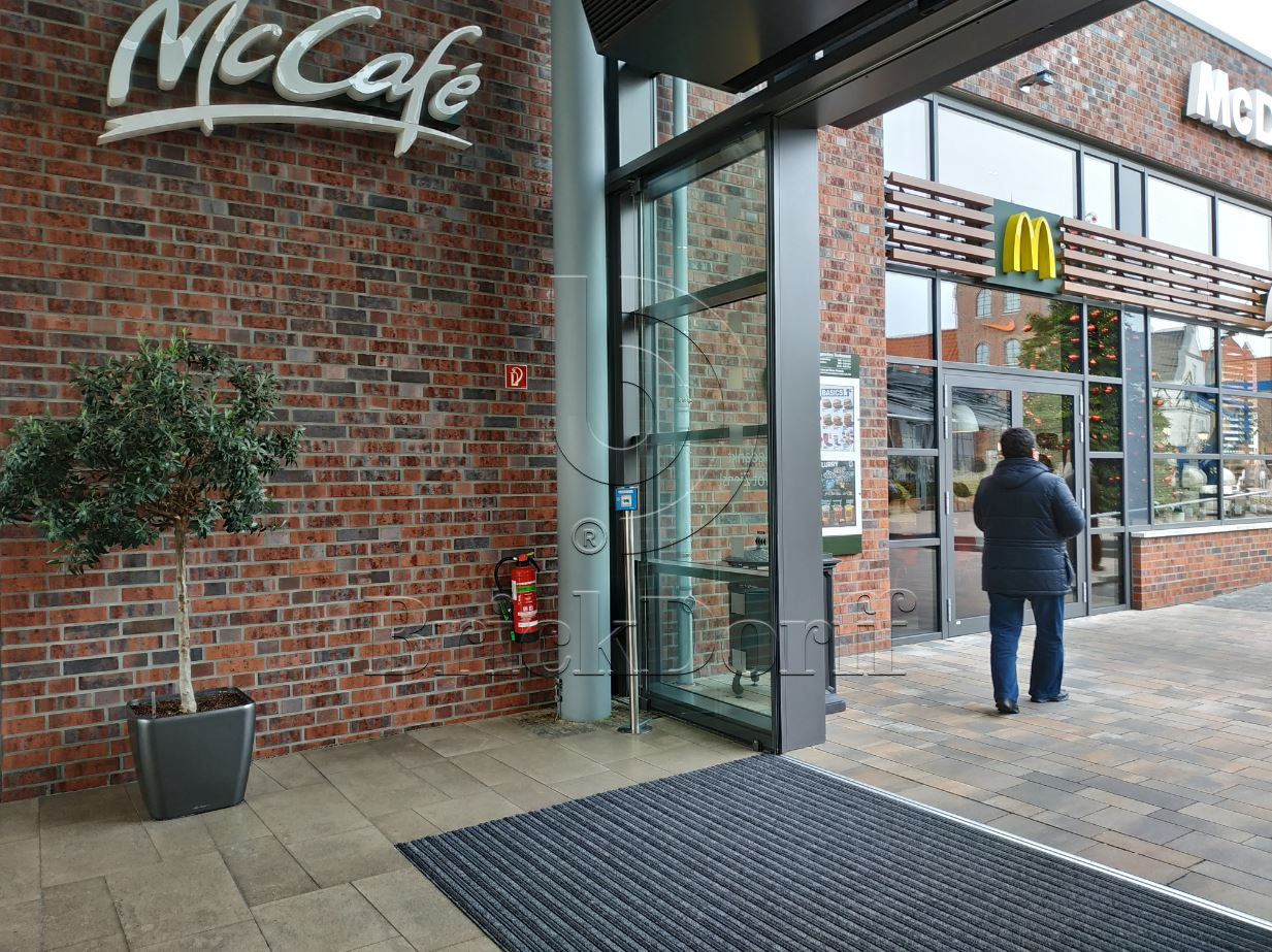 Кирпич облицовочный Клинкерный ABC 5781 Wittenburg Kohlebrand mit Sinterschmolz glatt 55NF 240*71*55 мм, БАВАРСКАЯ КЛАДКА