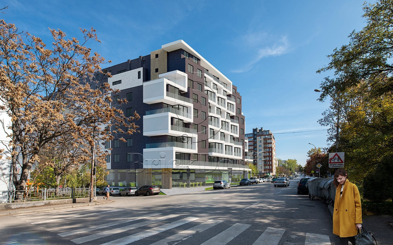 Tempio Rustikotta ANTHRACITE 200x400x14мм Дранка керамическая плитка для навесного вент Фасада и Кровли