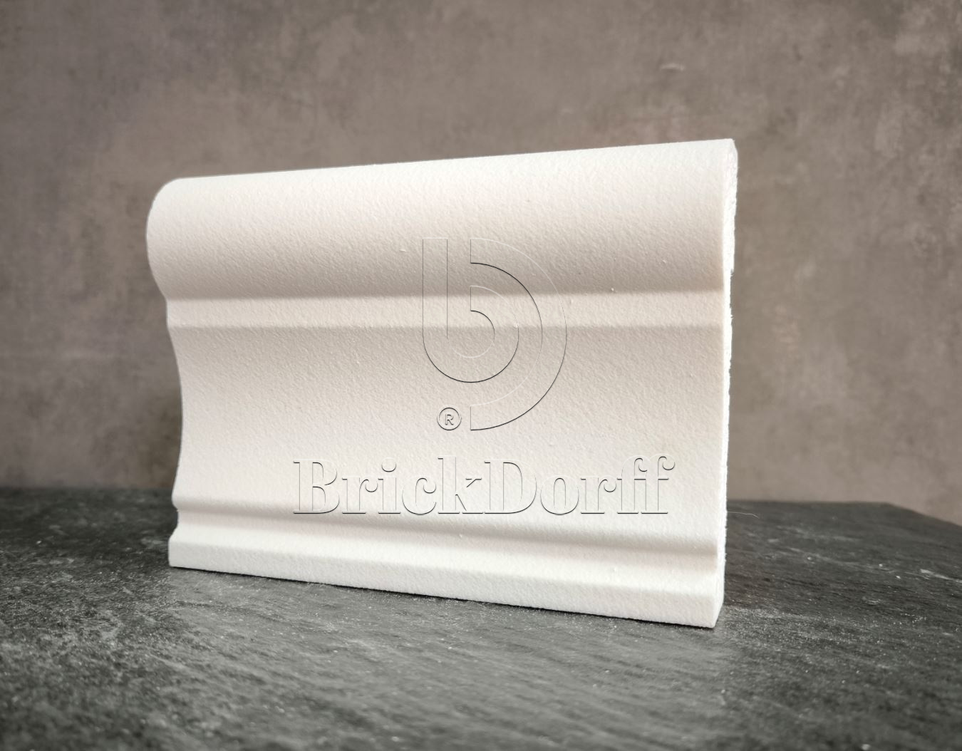 Молдинг для фасада - лепнина, декор из пенополистирола МВ-145/3 145*45*2000 мм